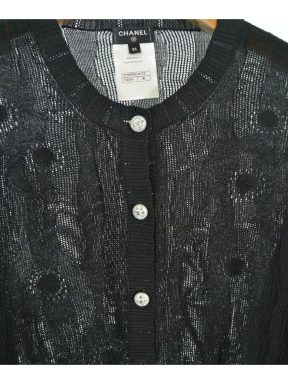 Chanel Cardigan Black